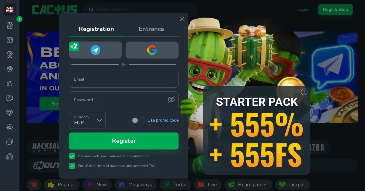 cactus casino